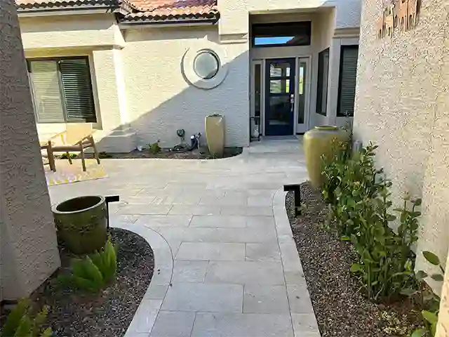 courtyard pavers