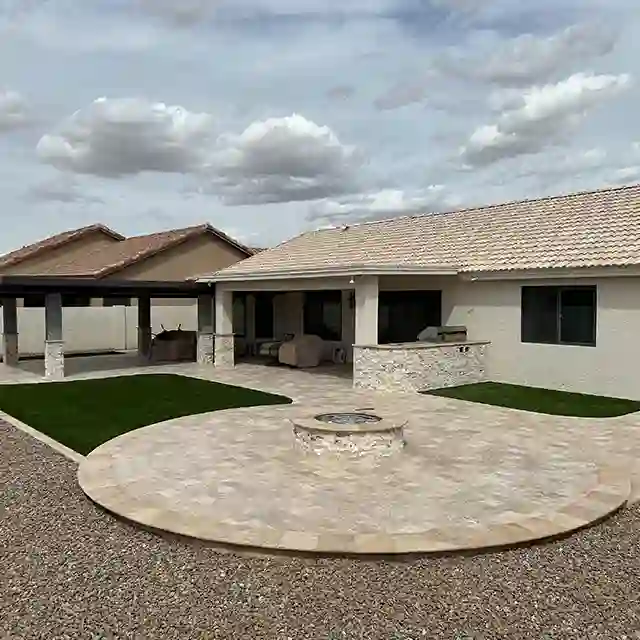 backyard pavers
