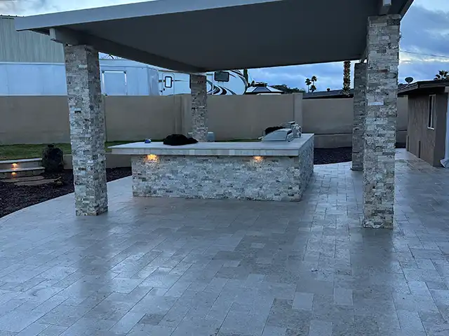 sculptured grounds patio cover
